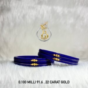 Navy Blue Suvarna Swastik
